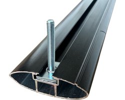 AGURI - T-Adapter Glijstuk - Universeel - 45mm - Voor Aluminium Dakdragers