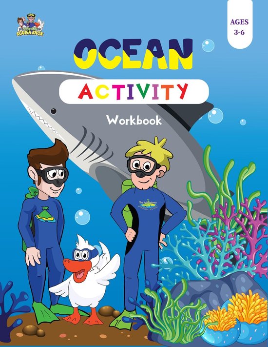Ocean Activity Workbook Age 3-6 - cover