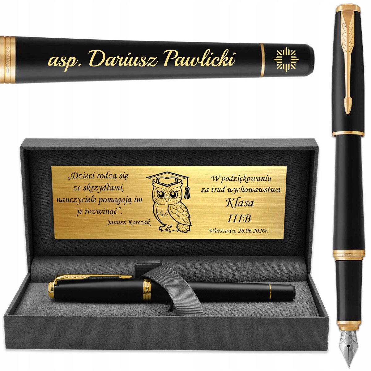 Parker Urban GT Vulpen Goudkleurig met Prestige Gravure