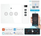 Slimme Rolluikschakelaar met Touchpaneel Wifi – App, Alexa & Google Home – Geen Hub Nodig