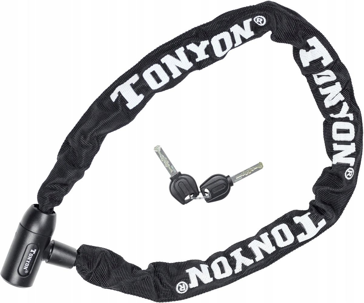 Tonyon Fietsketting 900mm Zwart - Robuust en Veilig