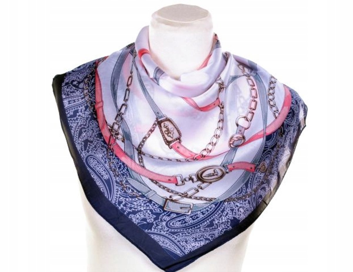 Chique damessjaal 70x70cm - Diverse patronen
