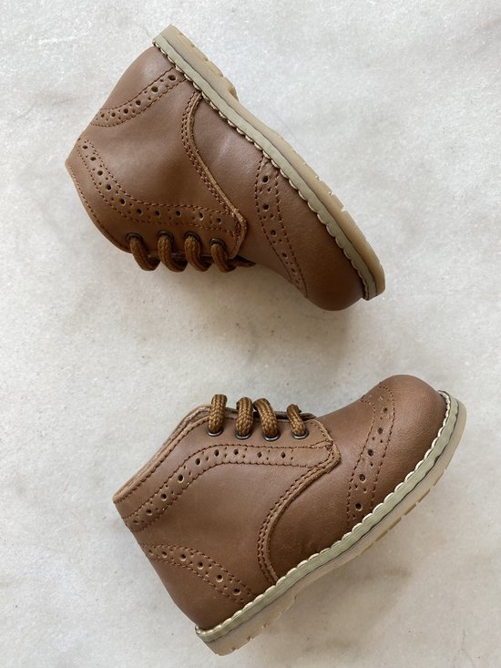 Chaussures Lunella First Step couleur cognac, pointure 19