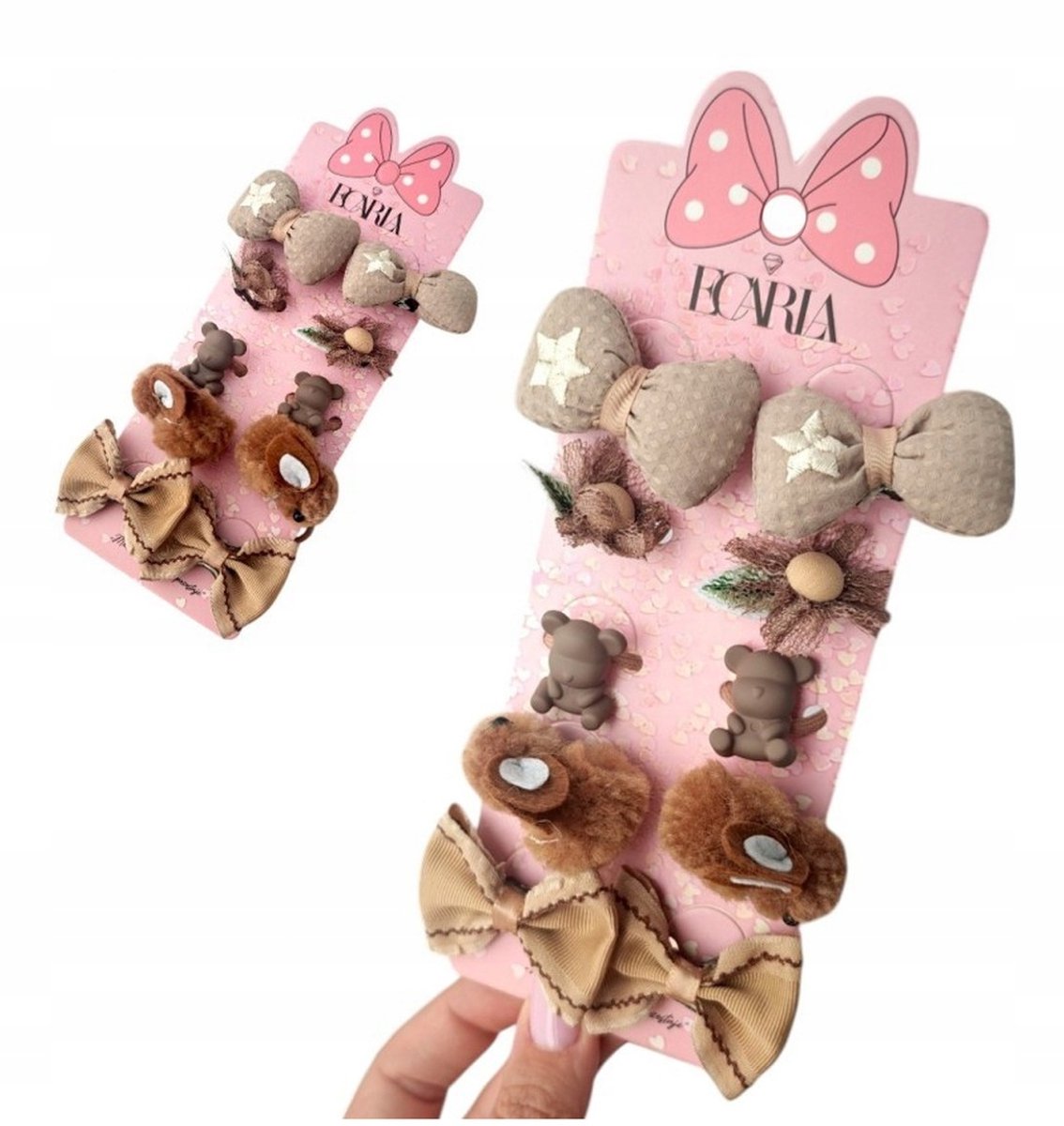 Ecarla Haarbanden Set 10-in-1 - Elastische en Stijlvolle Accessoires