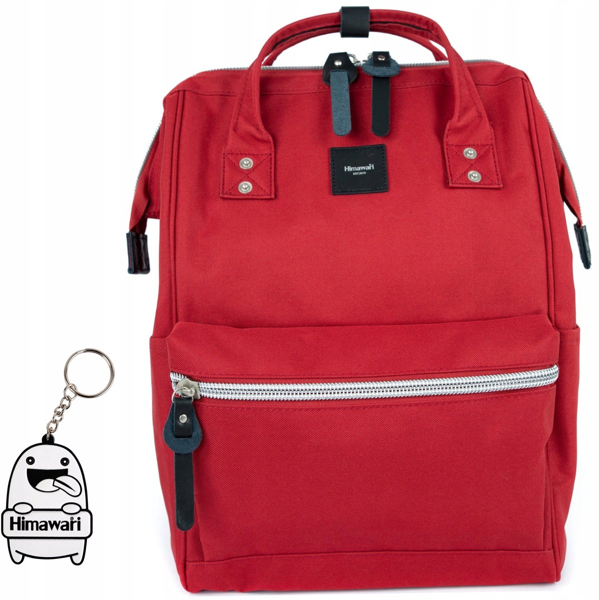 Himawari Pale Rugzak M - Rood | Unisex Stadsrugzak met USB