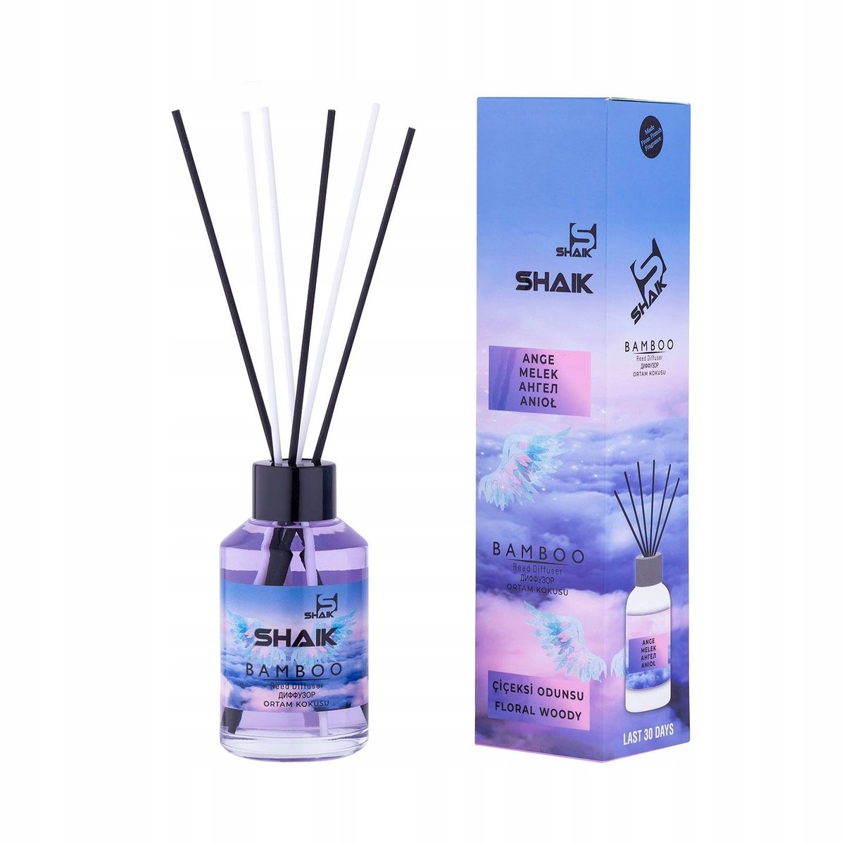 Shaik Anioł Huisparfum Diffuser met Stokjes - 115 ml