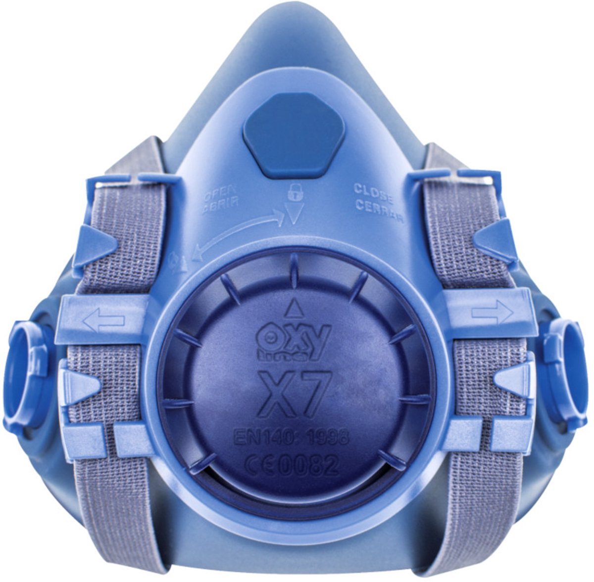 Oxyline OXYPRO X7 Halfmasker Silicon TPR Maat L