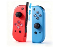 Namajunas - Draadloze Controller geschikt voor Nintendo Switch/OLED/LITE - Gamepad - Geschikt voor Switch Joy-Con Controller paar - 6-assige gyroscoop - Ondersteuning voor ontwaken/screenshot & Turbo - Niet geschikt voor Nintendo Switch 2