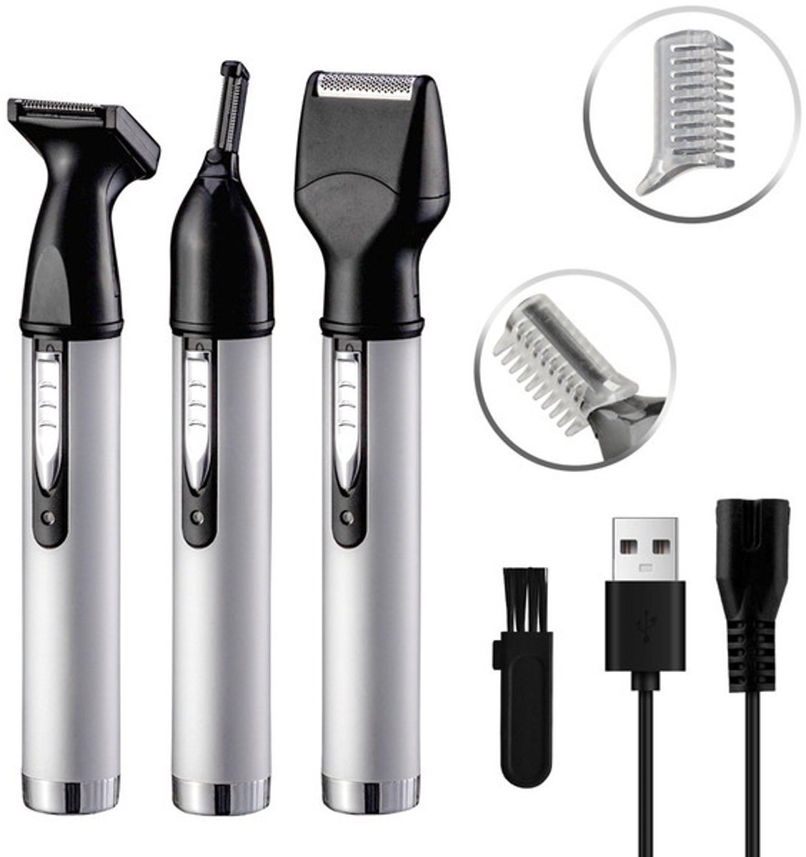 Haarscheerapparaat - Neustrimmer - Hygiëneproduct voor vrouwen - Okselhaartrimmer - Elektrisch - Multifunctioneel - 12,7 x 2,5 x 2,5 cm
