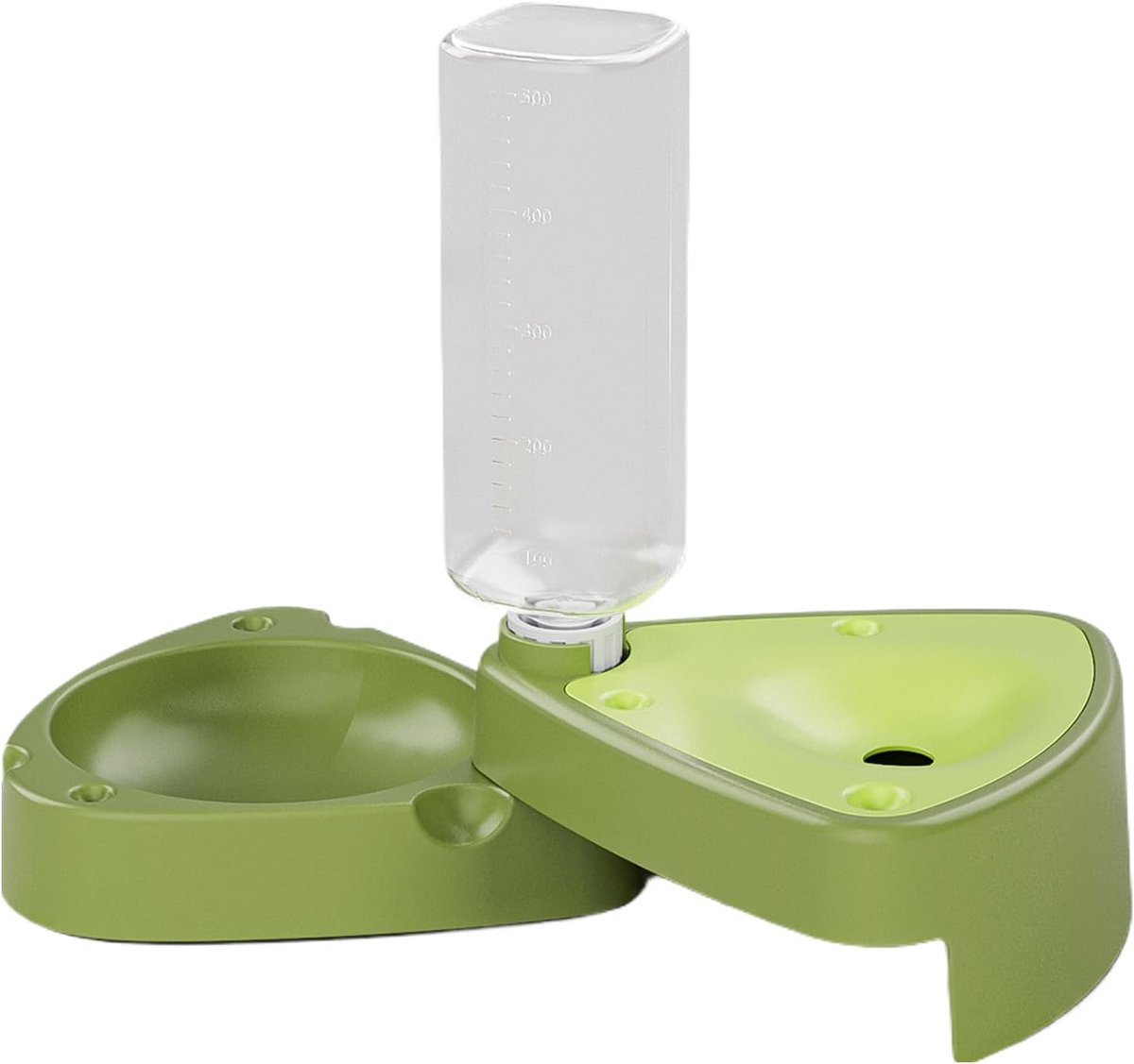 Hondenvoerbak | Met maatbeker en opklapbaar voerbakje - Hondenvoerbak - €24,75