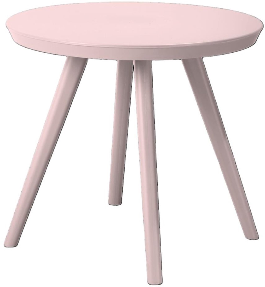 van der Meulen kindertafel kunststof roze pastel Ø50,5cm speeltafel.