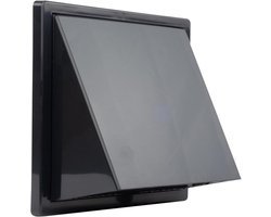 Weerbestendig Ventilatie Rooster met Terugslagklep en Knaagdierbeveiliging - Verschillende Diameters