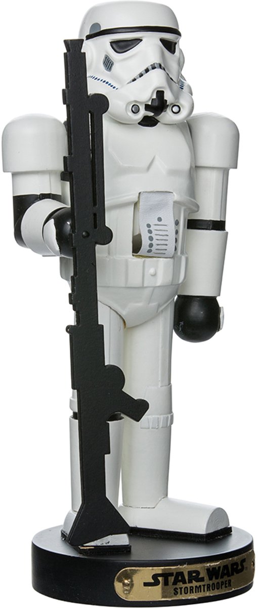 Kurt S. Adler star wars notenkraker storm trooper 28cm wit