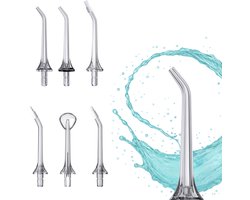 Mondura Waterflosser Opzetstukjes – Monddouche Tips – 360° Mondreiniging – Voor Mondura Waterflosser – 6 opzetstukken