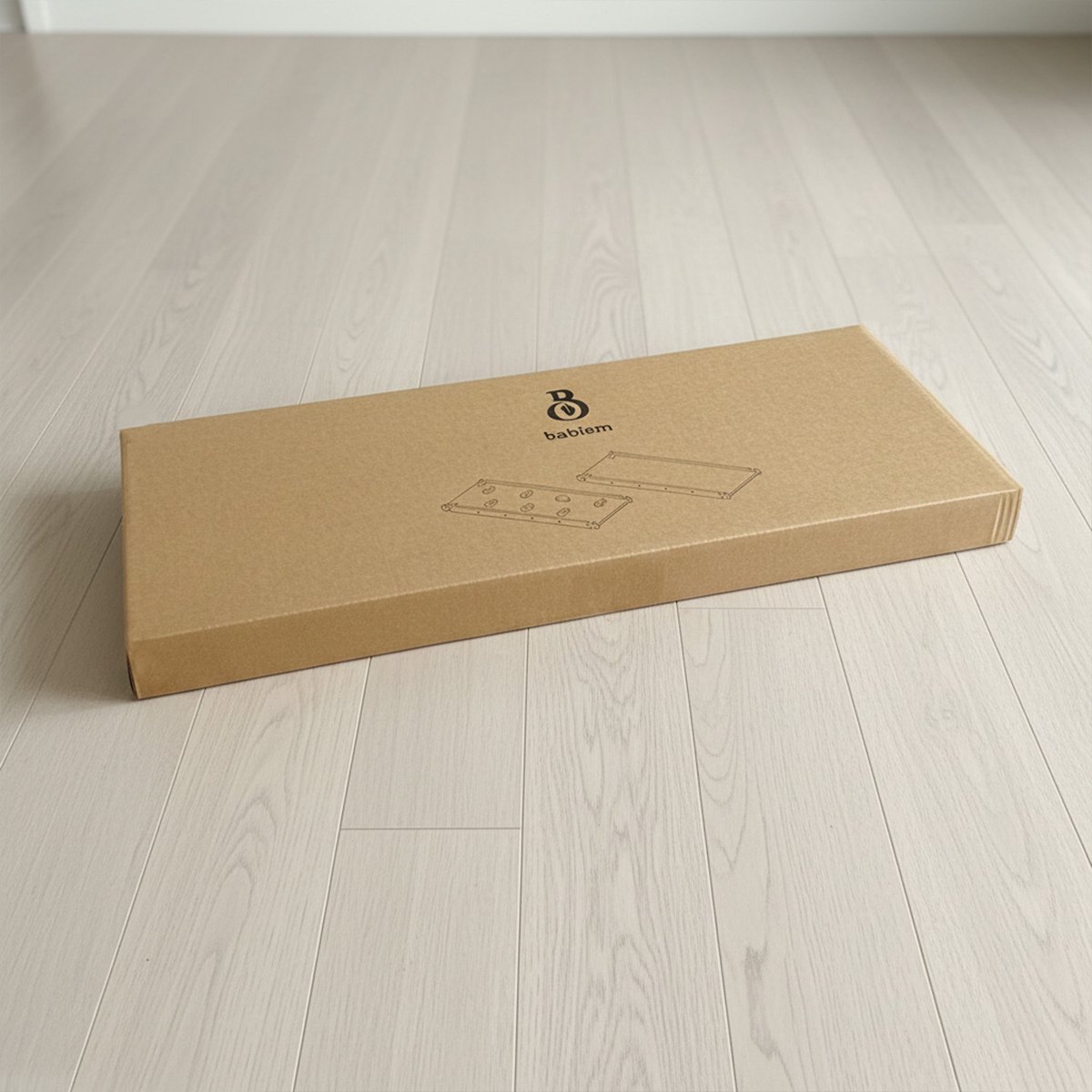 Babiem® Ben - Glijbaan - Bevordert Fysieke Ontwikkeling - Klimrek - Houten Speelgoed - Vanaf 3 Jaar - 110 x 40 x 7 cm - Glijbaan Peuter - FSC Hout — afbeelding 8