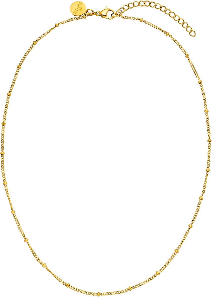 Verstelbare Halsketting RVS - Waterdicht Verkleurbestendig - 14K Goud, Rosé Goud of Zilver