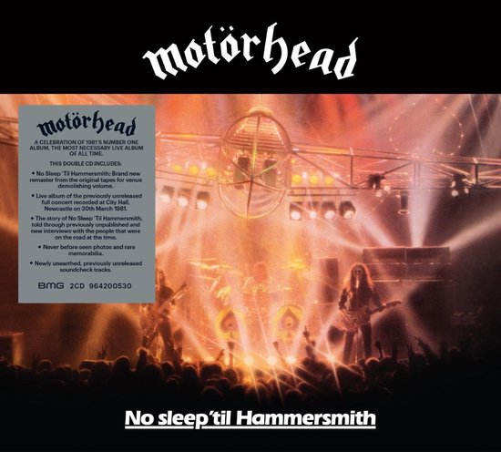Motörhead - No Sleep 'Til Hammersmith (2 CD) (Deluxe Edition) (40th Anniversary Edition)
