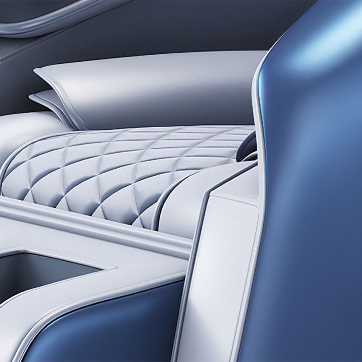 Relif™ Massagestoel Rustpunt - Blauw- Compact model - 16 Rollers & 14 Airbags - Surround Sound - Massage stoel - Massagestoel Elektrisch - massagestoel - Massage apparaat – foto 6