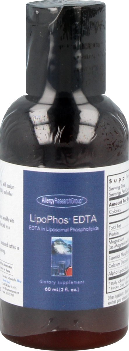 LipoPhos EDTA Liposomal Phospholipids 2 fl oz (60 ml) - Allergy Research Group