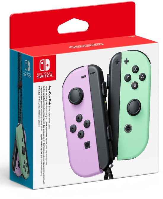 Nintendo Switch Joy-Con Pair Pastel Purple & Pastel Green