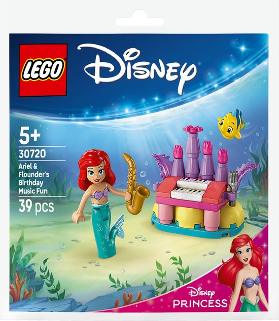 LEGO Disney - Polybag - Verjaardagsmuziek van Ariel en Botje - 30720