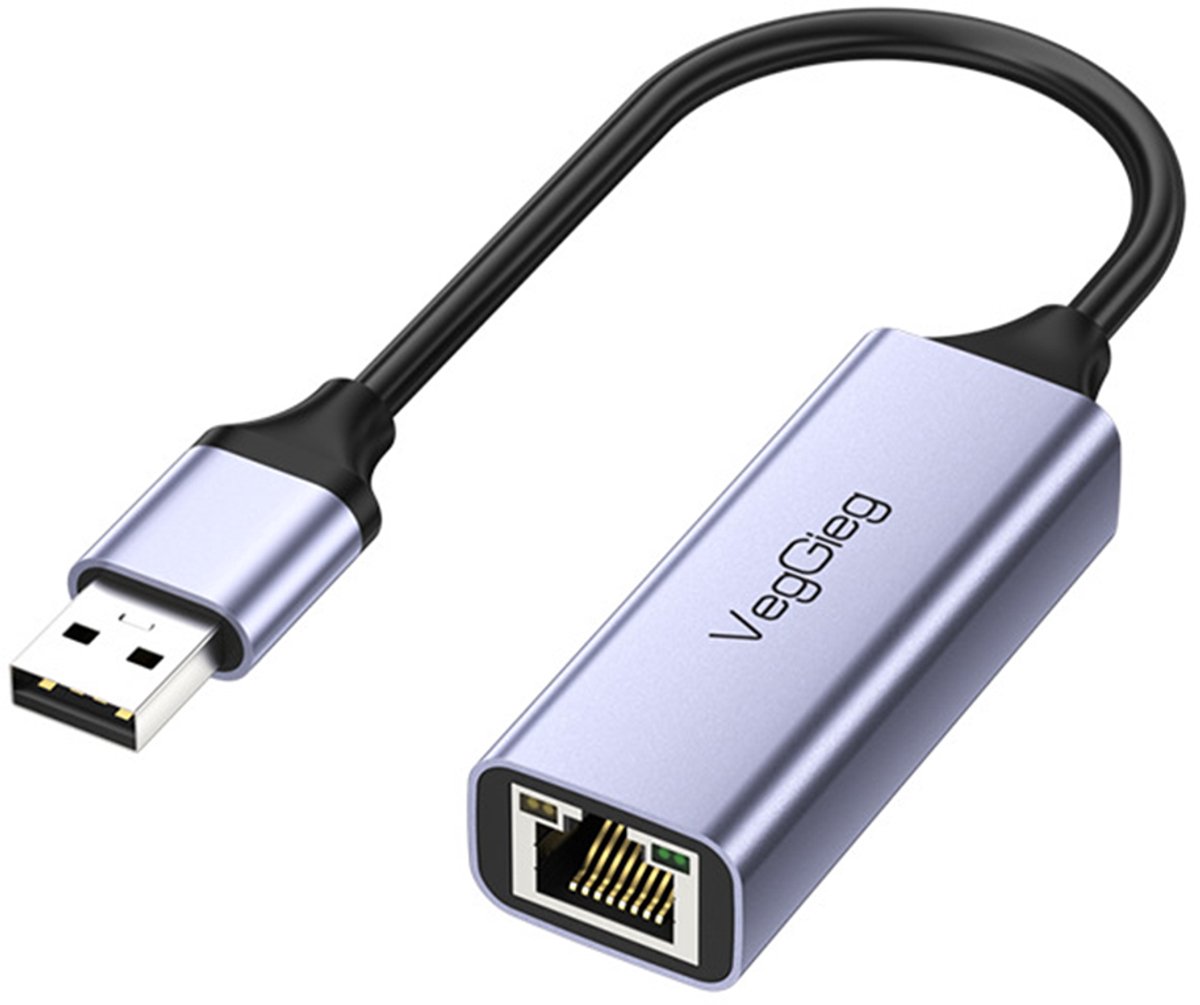 USB 3.0 Naar Ethernet Adapter-USB-A Naar Ethernet Adapter-RJ45 1000Mbps-Gigabit Internet adapter voor Win/ Mac