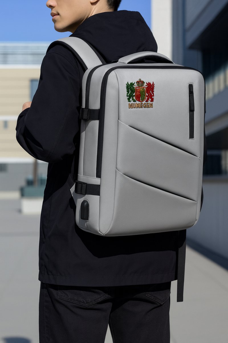 Nijmegen rugtas - Reisbagage 45 x 37 x 12 cm - NEC - Vierdaagse - Laptoptas - Rugzak Holland Nederland 024 - Kerst