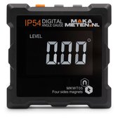 Inclinomètre numérique MAKA - Compteur d'angle - Magnétique - Incl. Piles