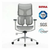 SIHOO S100 Ergonomische Bureaustoel - Dubbele Dynamische Lendensteun - Gamestoel - Wit