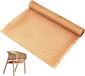 Cane Webbing Rotan Roll 50x200 Cm - Weense Genvlochten Rotan Voor Meubels En DIY Projecten