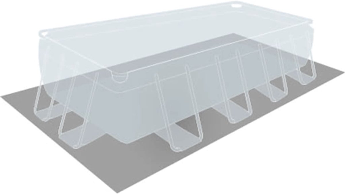 Intex Prism Frame kit piscine avec pompe de filtration - 488 x 244 x 107 cm
