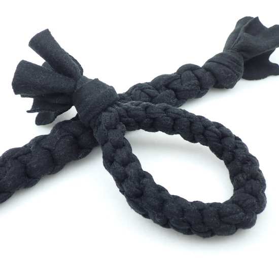 De Woefies® 2-delige ton-sur-ton set: Kefie & Wafwoefie zwart