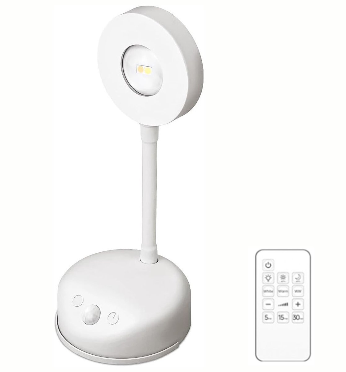Wandlamp binnen - Wandlamp oplaadbaar - display lamp - Werkt op batterijen - voorzien van 