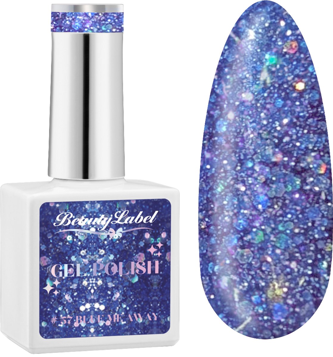 Beauty label Gelpolish #57 Blue Me Away