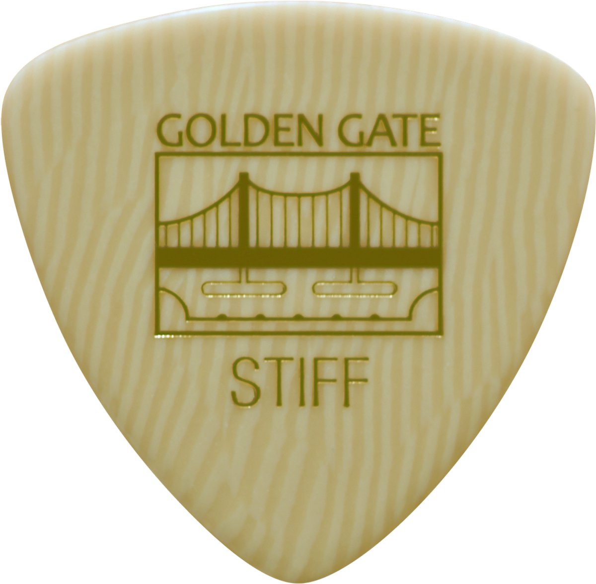 Golden Gate MP301 Large Triangle Ivoroid plectrum Stiff 1.00 mm 12-pack