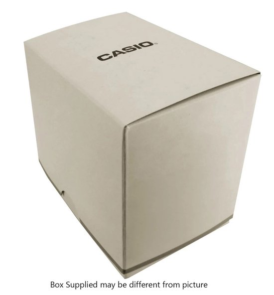 Witte Casio-verpakkingsdoos. De doos kan afwijken van de afbeelding.