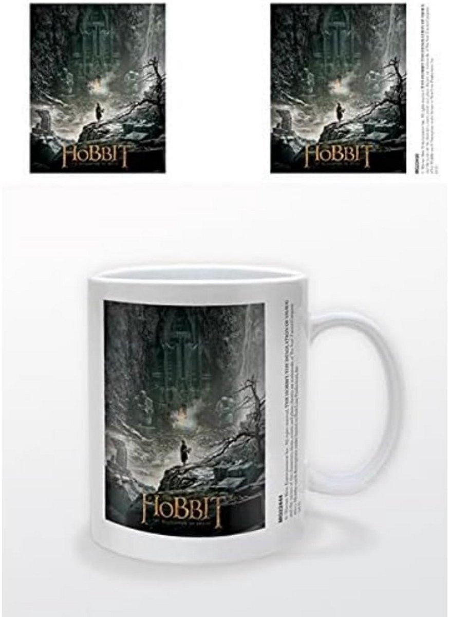 Koffiemok The Hobbit Themadessin, Meerkleurig, 315 ml
