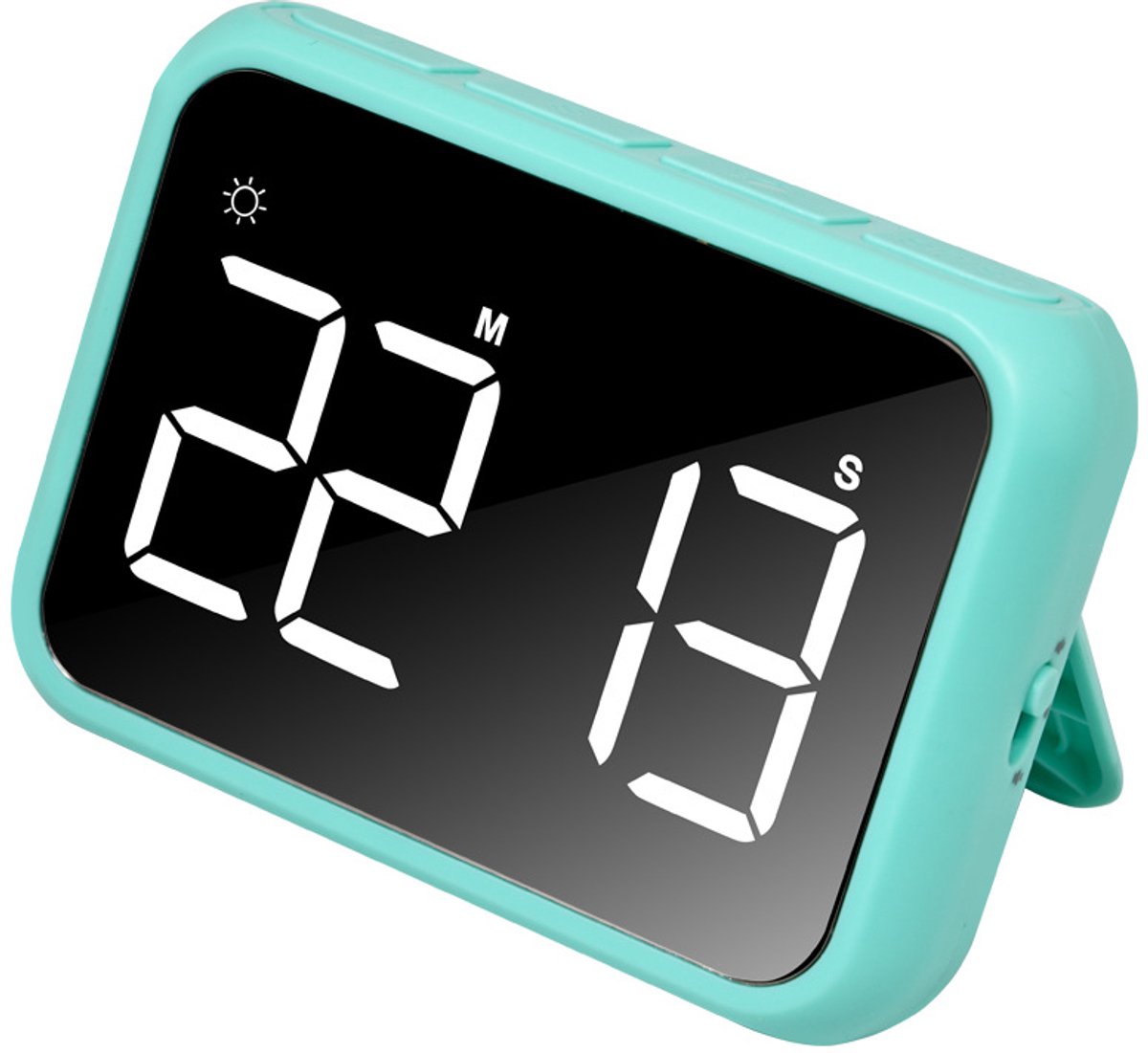 LED elektronische timer/digitale timer voor keuken met aftelfunctie (zonder batterijen)