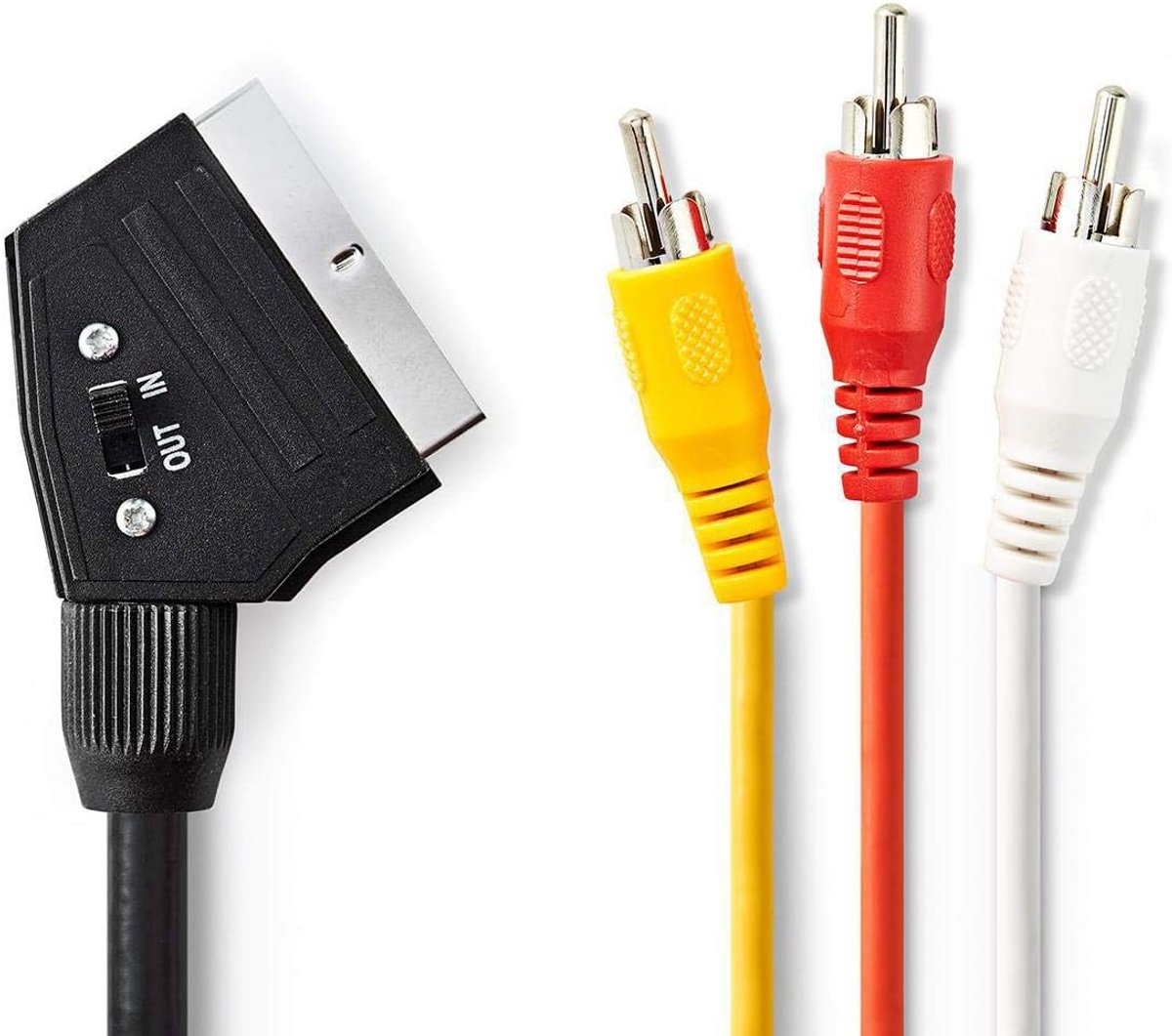 SCART naar Tulp Kabel - Video en Audio Verbinding voor TV en Apparaten