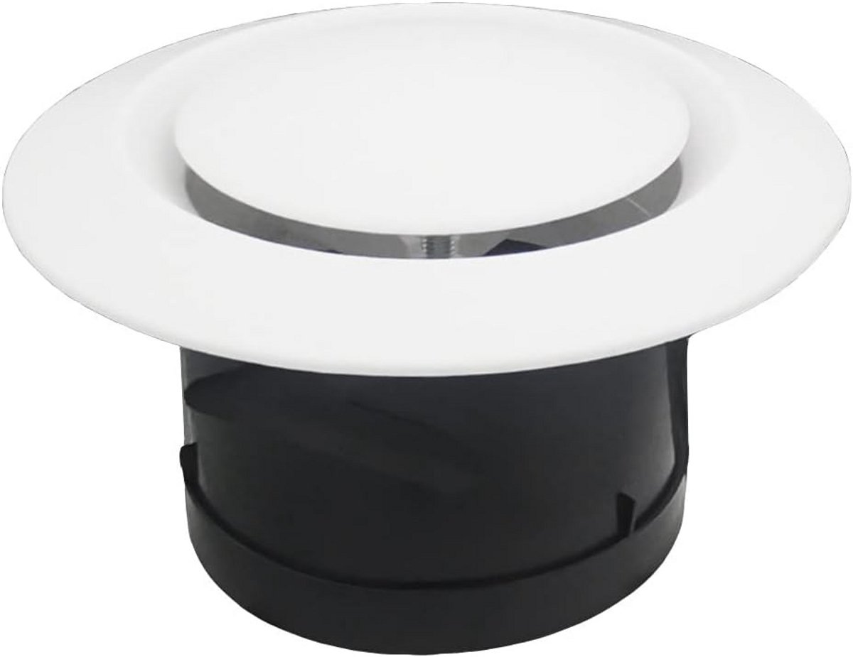 Afvoerrooster 75 mm - Ventilatierooster en Afzuigkap voor Ventilatiesystemen