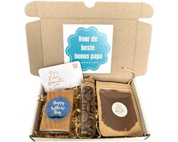 Bonus papa koffie mini cadeau - Vaderdag brievenbusbox