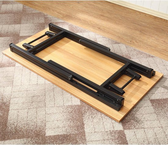 Inklapbaar Bureau 80 x 40 cm - Compacte Klaptafel voor Thuis, Kantoor, en Buiten — afbeelding 5