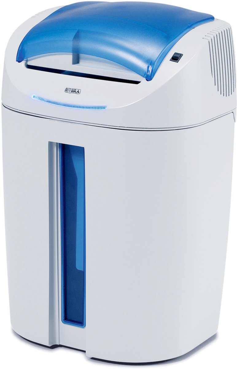 KOBRA +2 SS4 papiervernietiger 55 dB 23 cm Blauw, Wit
