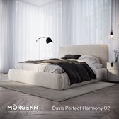 Mörgenn Bed Dune - Luxe Bedframe met Opbergruimte 37 cm - Beige (Perfect Harmony 02) - 160x200 cm - Met Luxe Suprême Hotelmatras