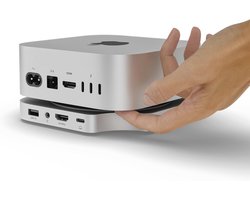 iExpandMate MINI4PRO Dock voor Mac Mini M4 met 4K HDMI, 4TB SSD, Hub & Stand