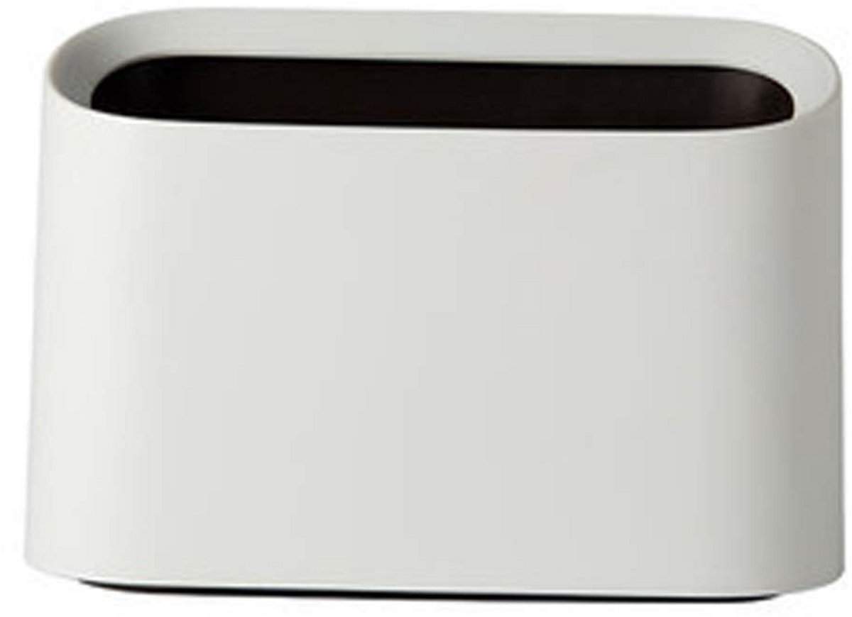 Kleine Mini Prullenbak voor Aanrecht, Badkamer of Bureau - Compact Afvalbakje
