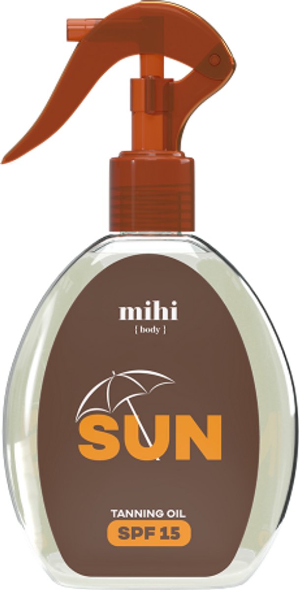 SUN Zonnebrand / Zonnebank Olie SPF 15