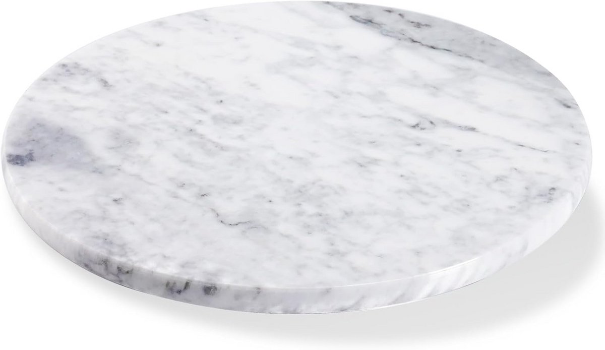 Ronde Draaiplateau van Marmer 30 cm voor Keuken en Huis