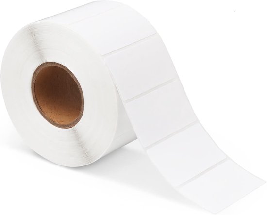 Zelfklevende huishoudlabels - 1000 stuks - formaat 6 x 3 cm ...