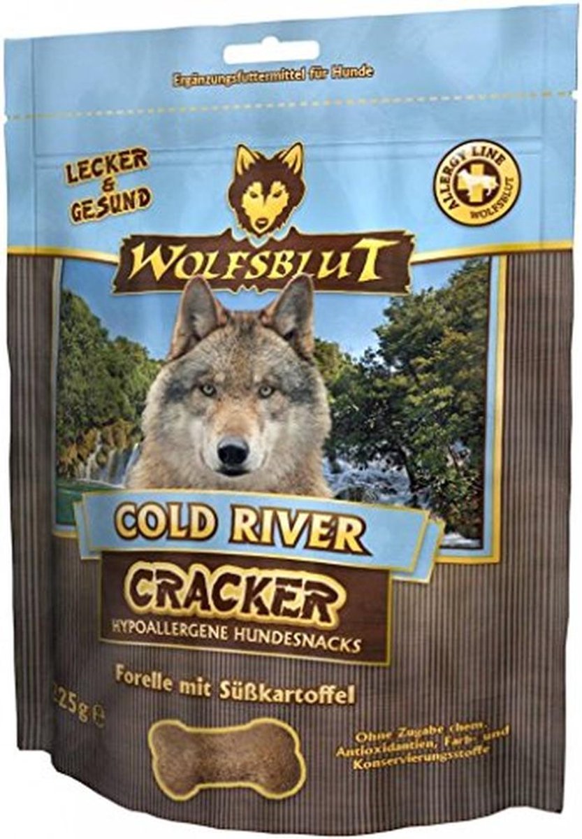 Droogvoer met Vis voor Honden - 4 x 225g Crackers Cold River